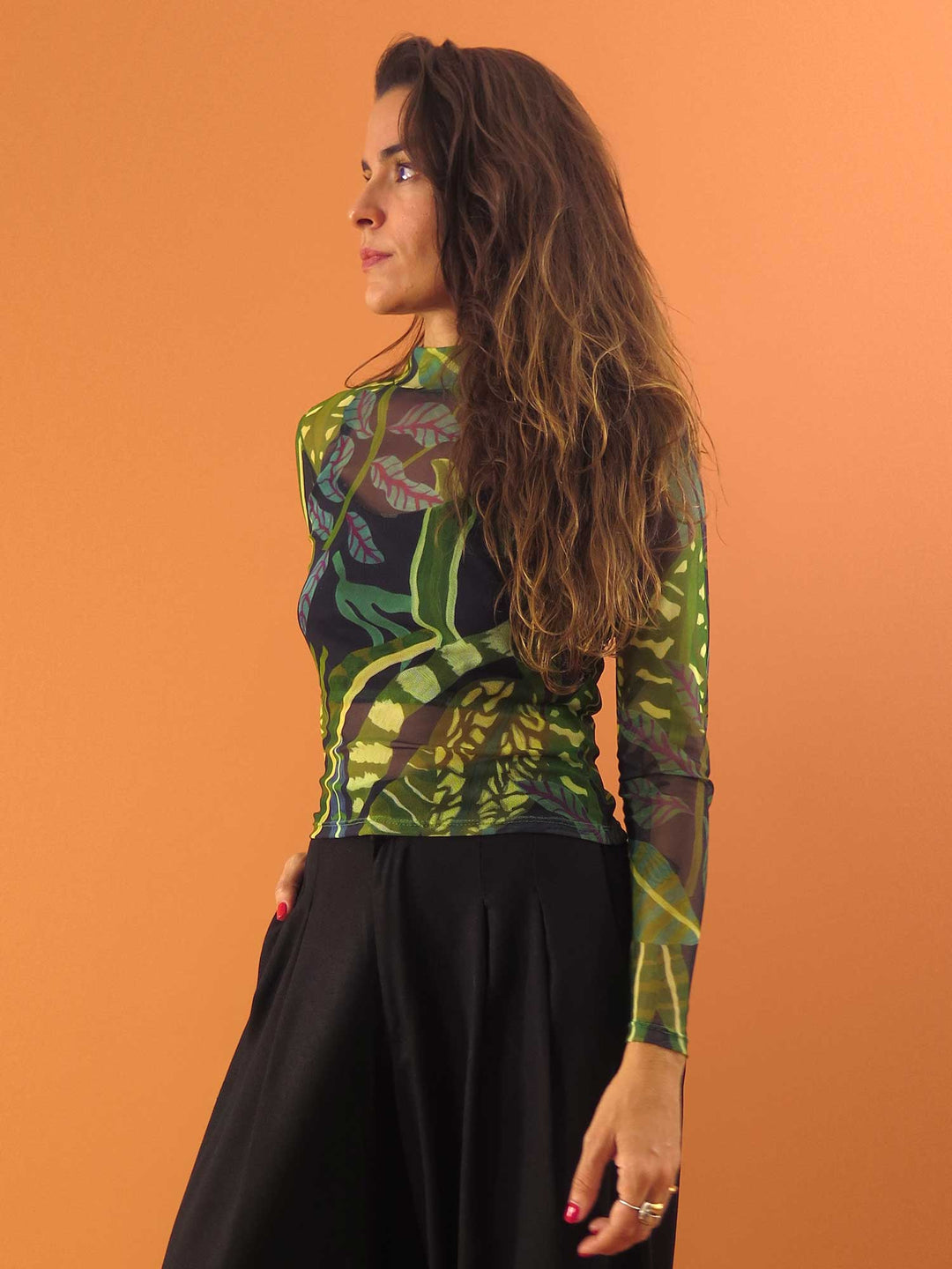 BLUSA CAROL MANGA LARGA