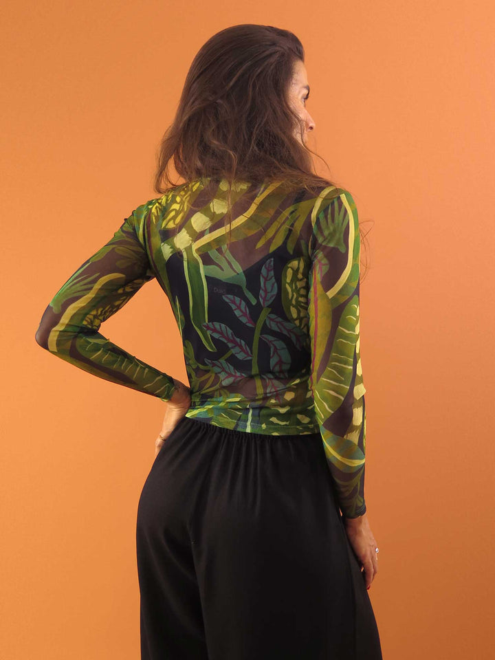 BLUSA CAROL MANGA LARGA