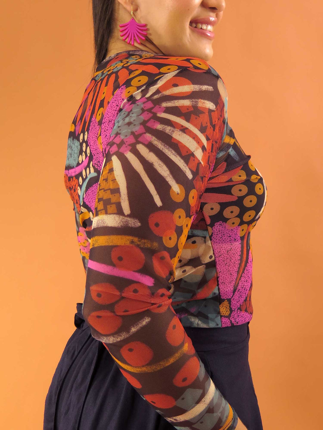 BLUSA CAROL MANGA LARGA